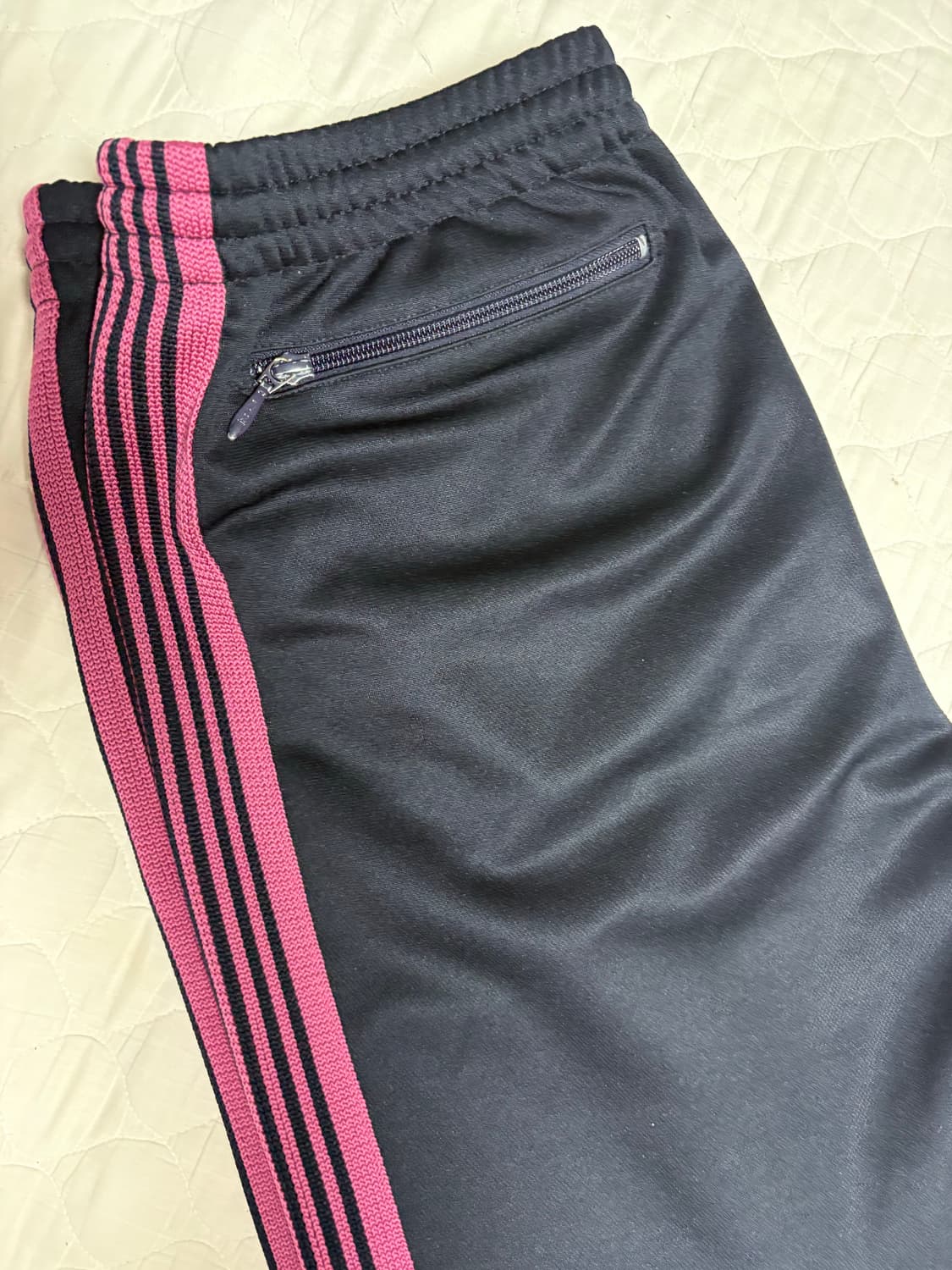 (급처)니들스 트랙팬츠 M 핑크 블랙 상품이미지2