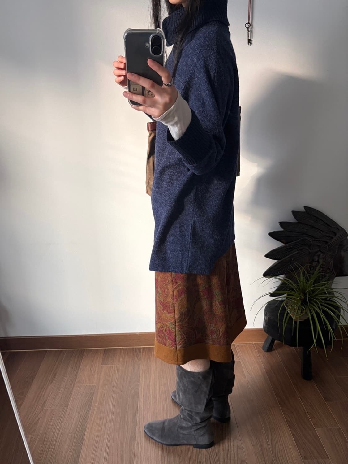 wide turtleneck top & dress 상품이미지5