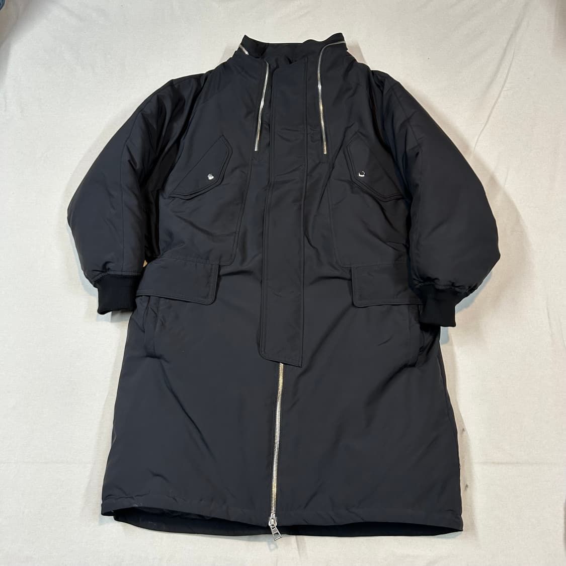 XL) 송지오 옴므 패러슈트 돌먼 구스다운 패딩 자켓 상품이미지1