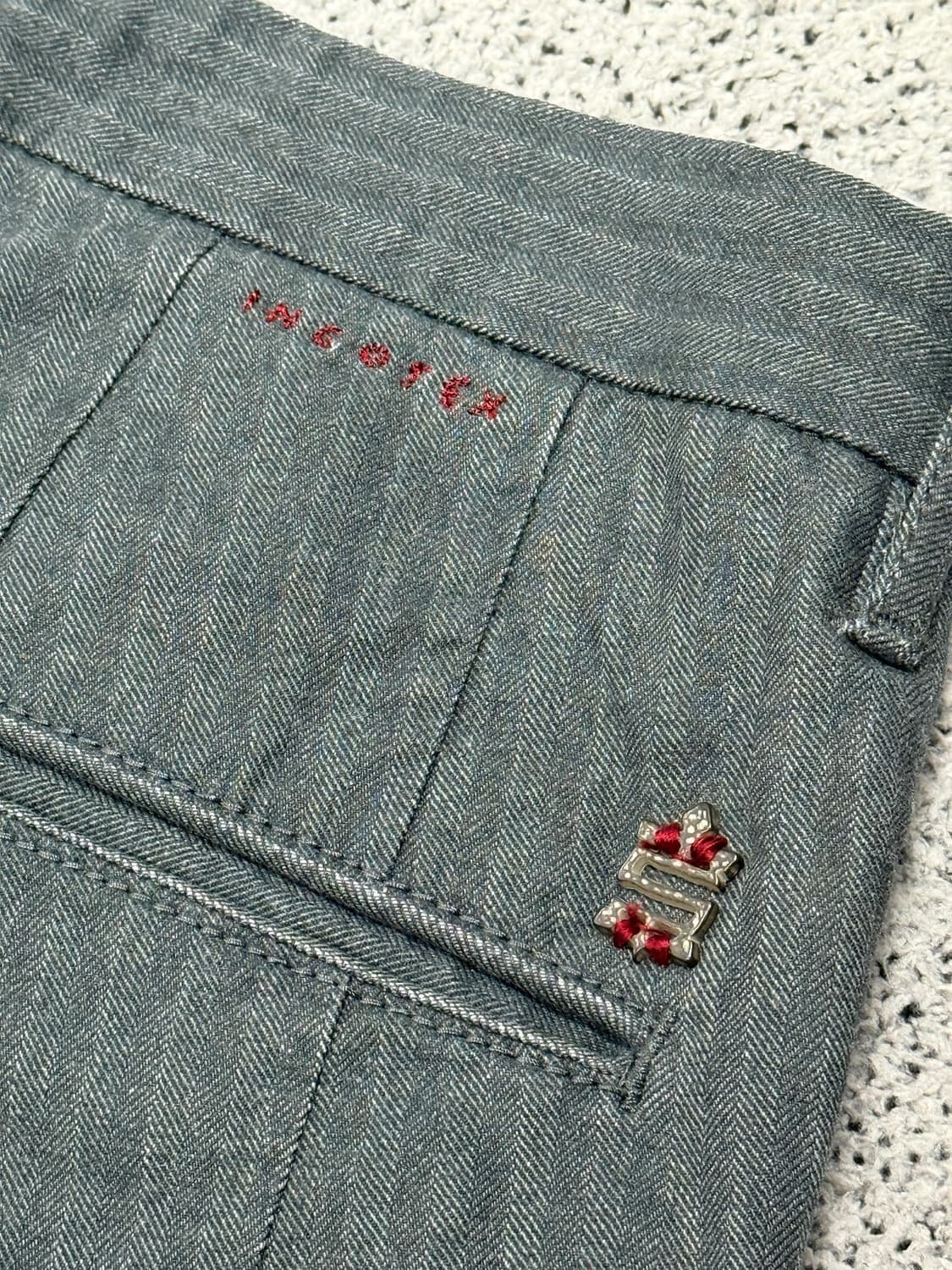 (32) 이태리 브랜드  INCOTEX 스트라이프 코튼 팬츠 (제일모직) 상품이미지4