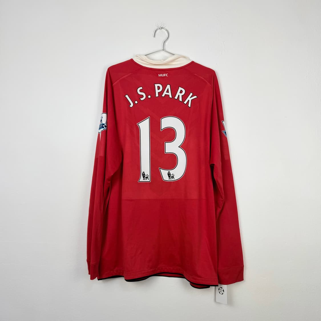 10-11 맨유 홈 박지성 긴팔 유니폼 상품이미지1
