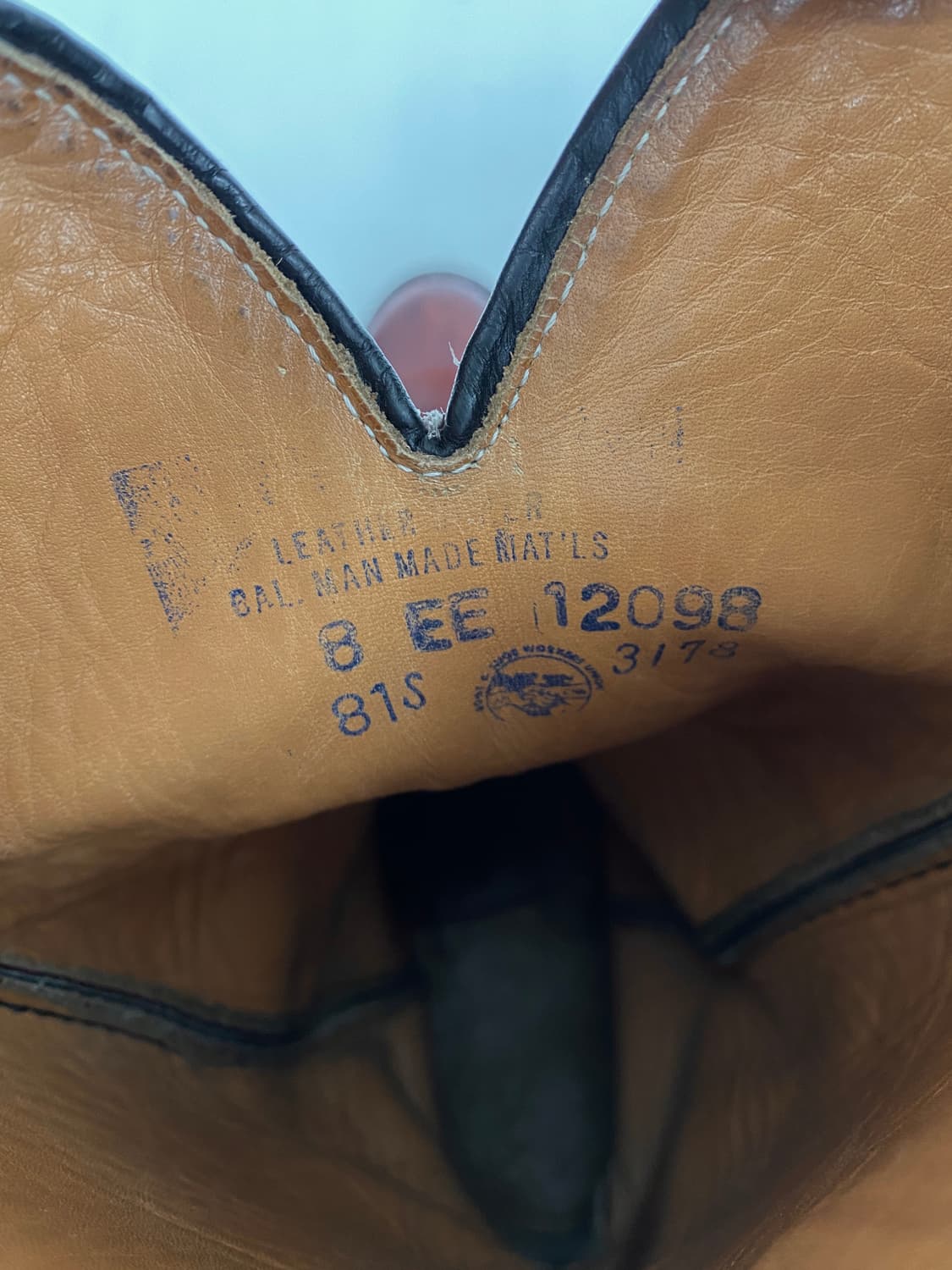 70‘s 에디바우어 레더 풀온 부츠 상품이미지8