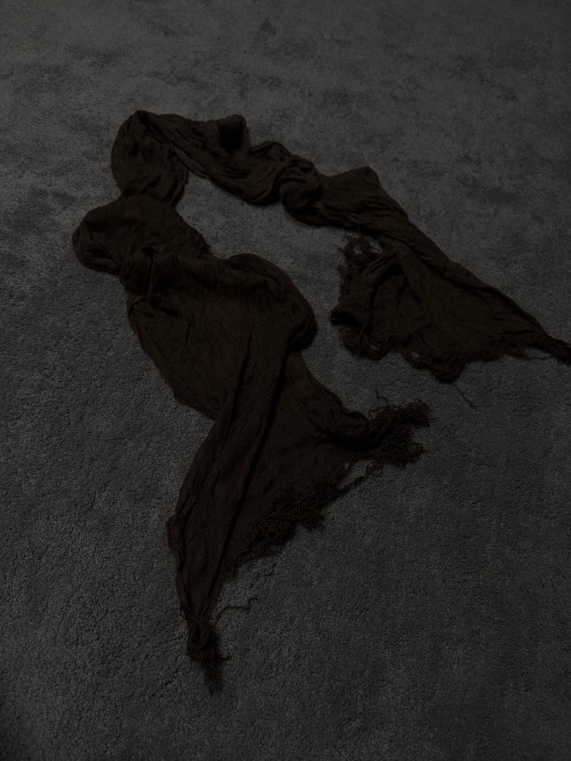 Vintage v-kei mood grunge scarf 상품이미지1