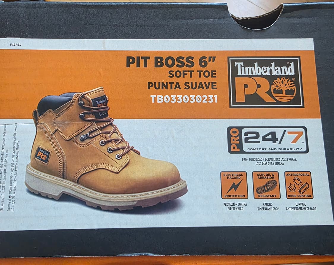 팀버랜드 PRO 워크 부츠 안전화(265) 상품이미지4