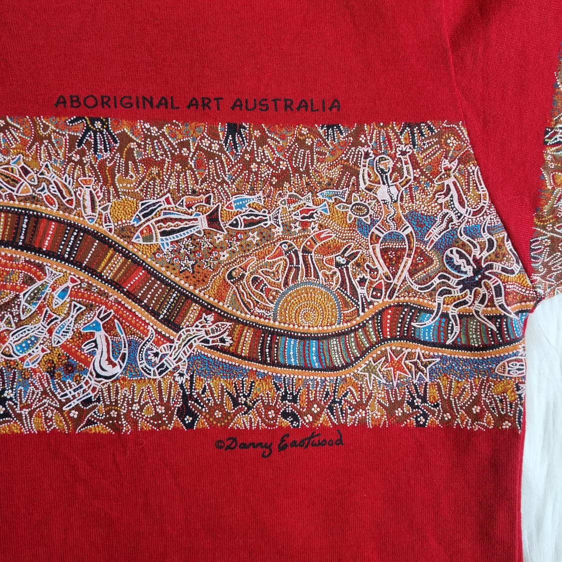 Gooses 빈티지 프린트 티셔츠 1984 상품이미지5