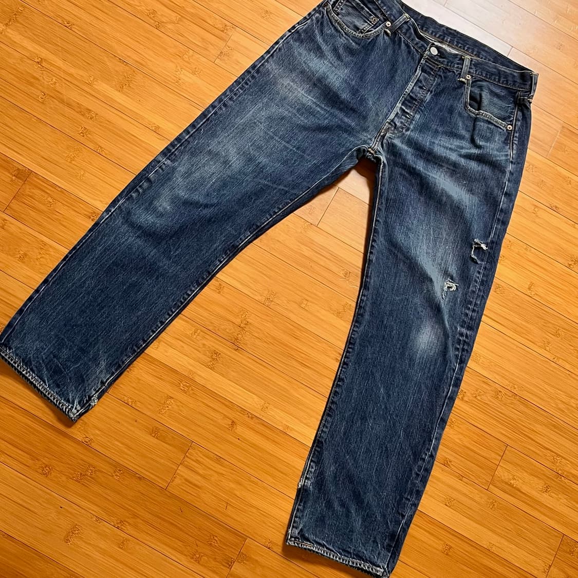 리바이스 501 블랭크탭 데님팬츠 W L 상품이미지2