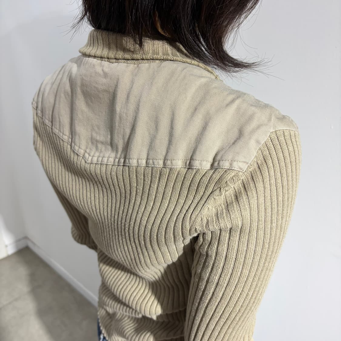 Nicole club for man니트 집업 자켓 상품이미지4