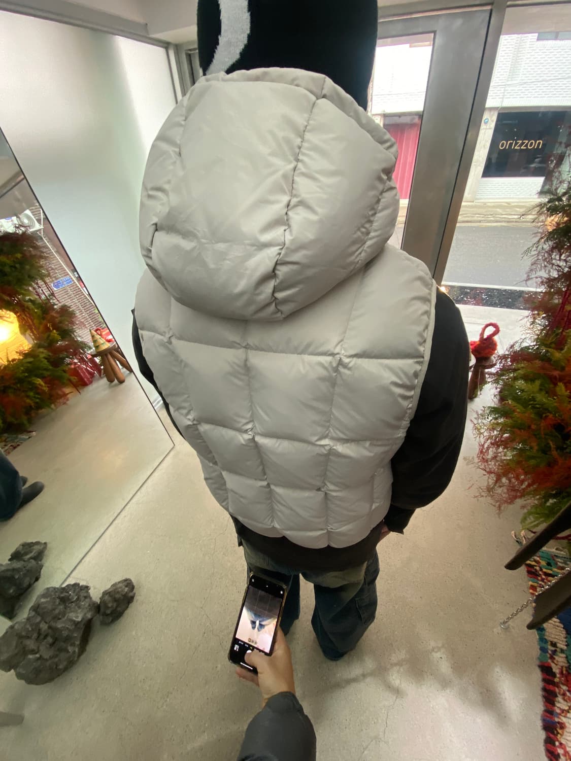 999휴머니티 구스 다운 패딩 베스트 상품이미지2