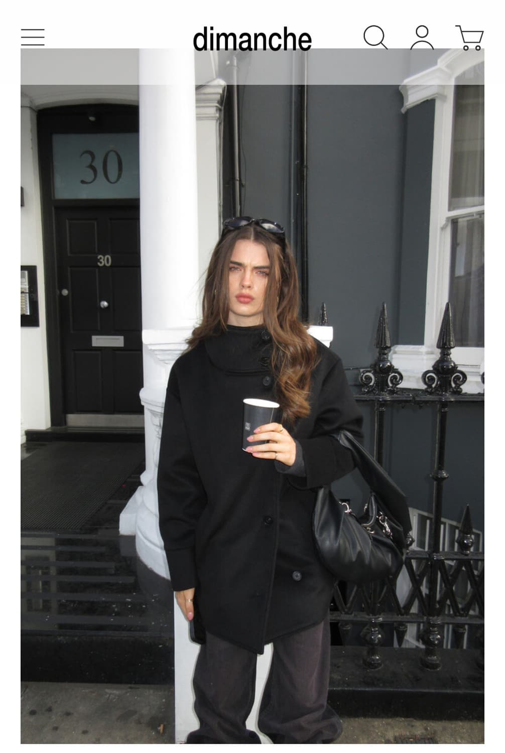 디망쉬 Copenhagen Bag (black) 상품이미지2