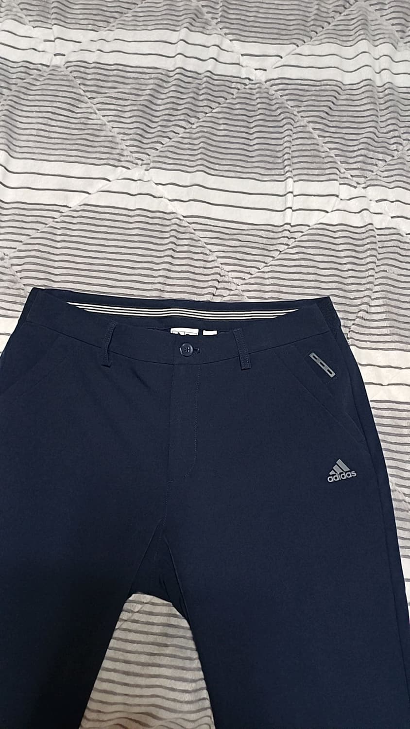 아디다스골프 얇은바지 32인치 기장100 상품이미지2