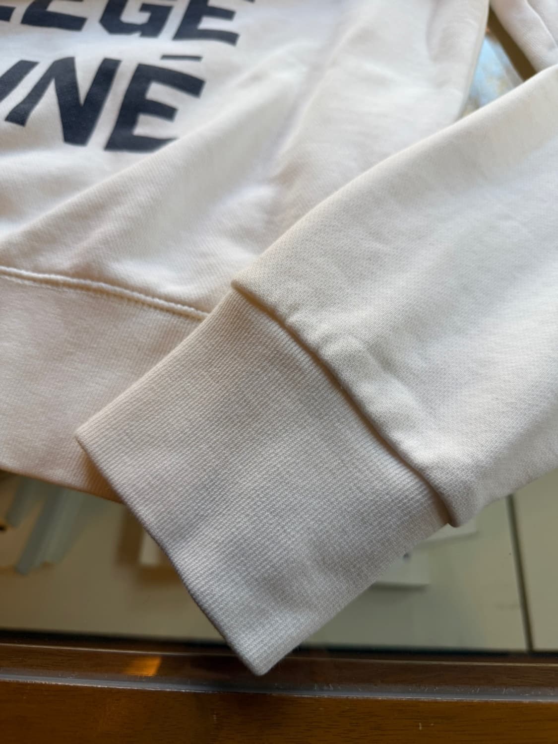 메종키츠네 레터링 맨투맨 100 상품이미지9