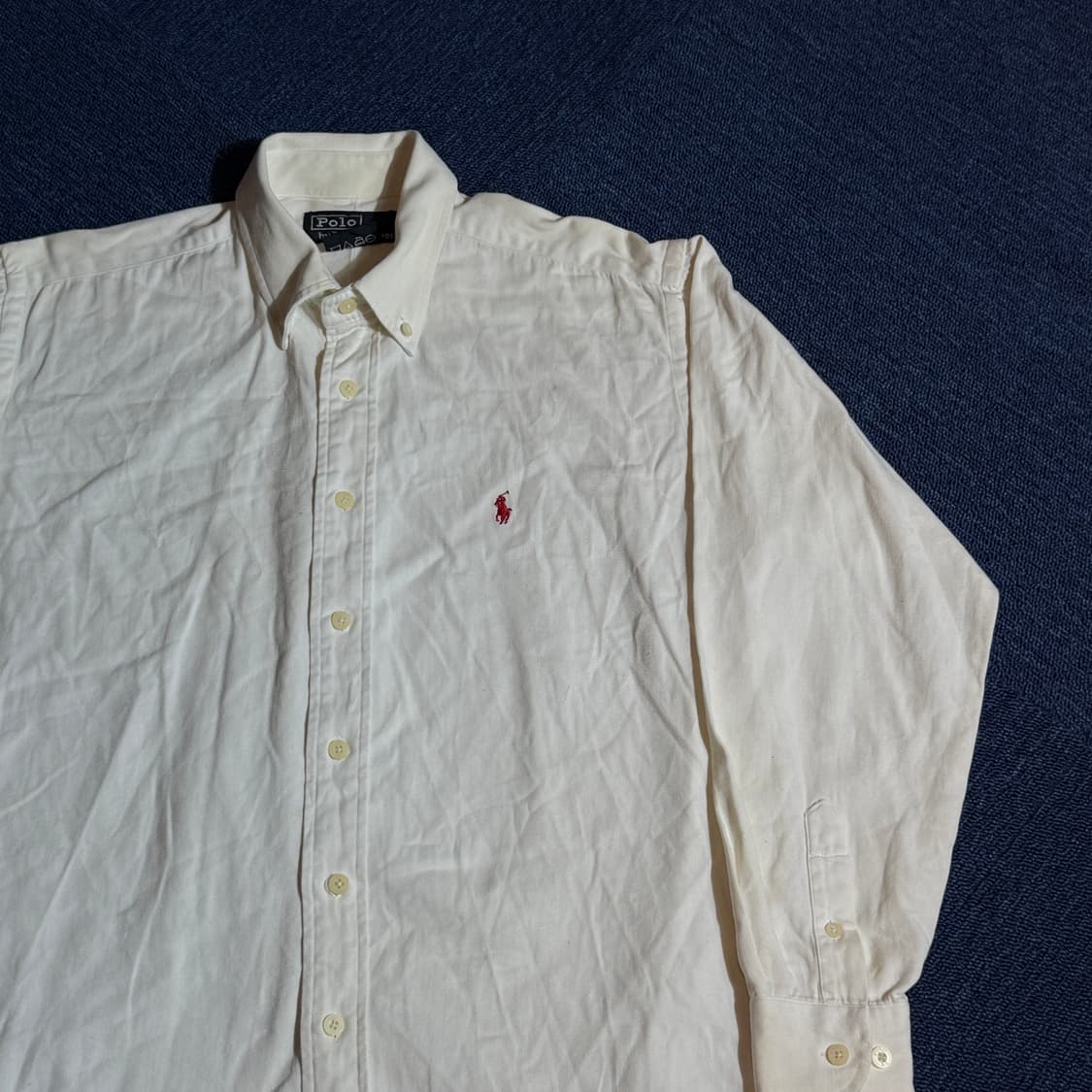 폴로 랄프로렌 화이트 셔츠 상품이미지2