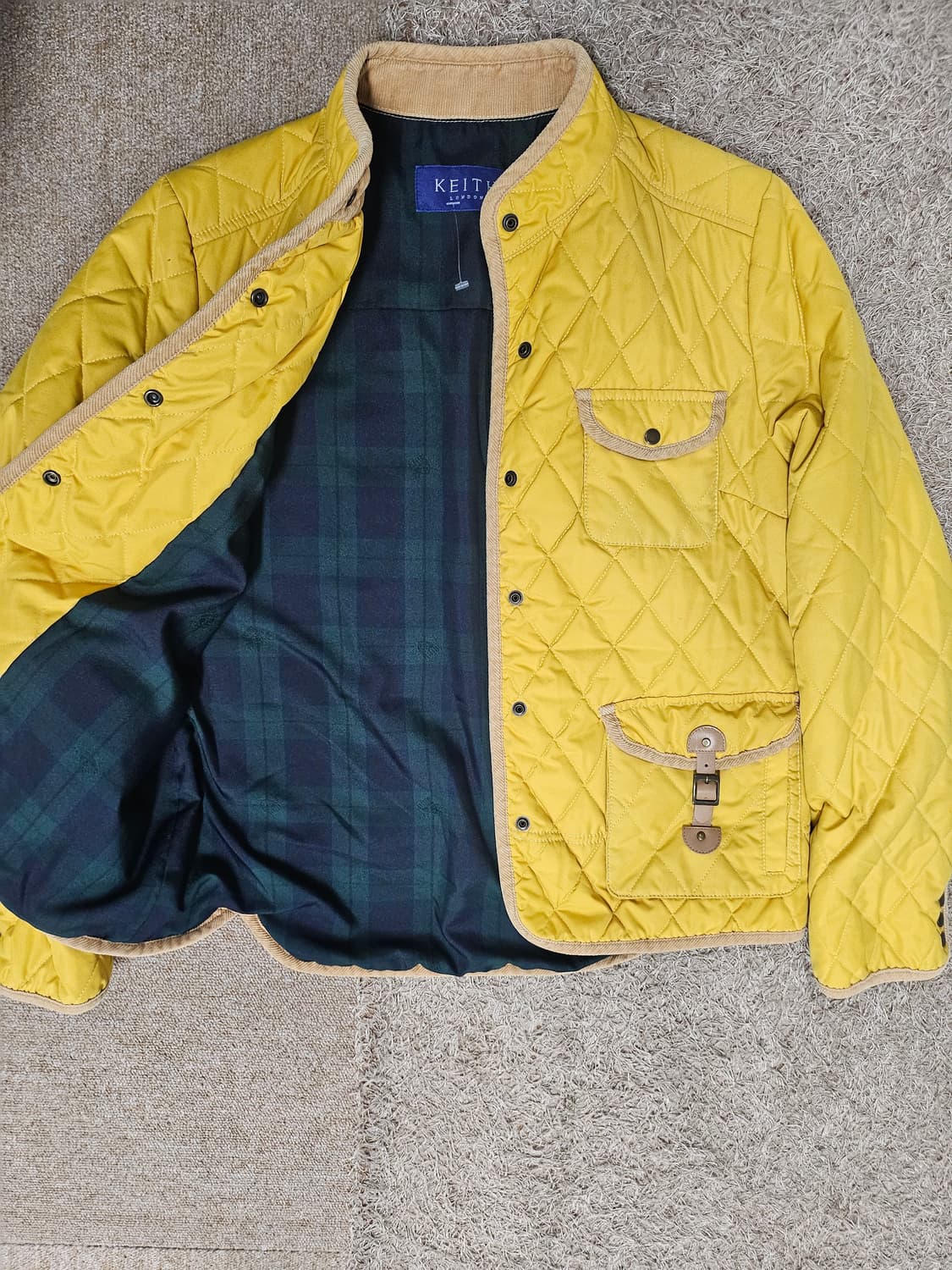 새상품 (55-66) KEITH 키이스 여성 누빔 퀼팅 자켓 상품이미지4