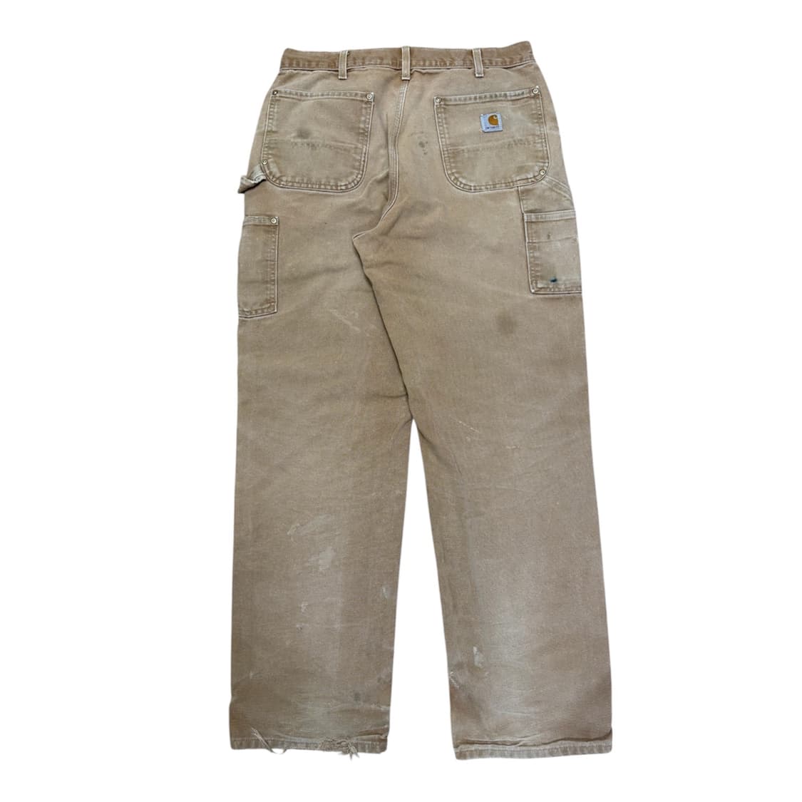 칼하트 B01 더블니 usa 브라운 faded 상품이미지2