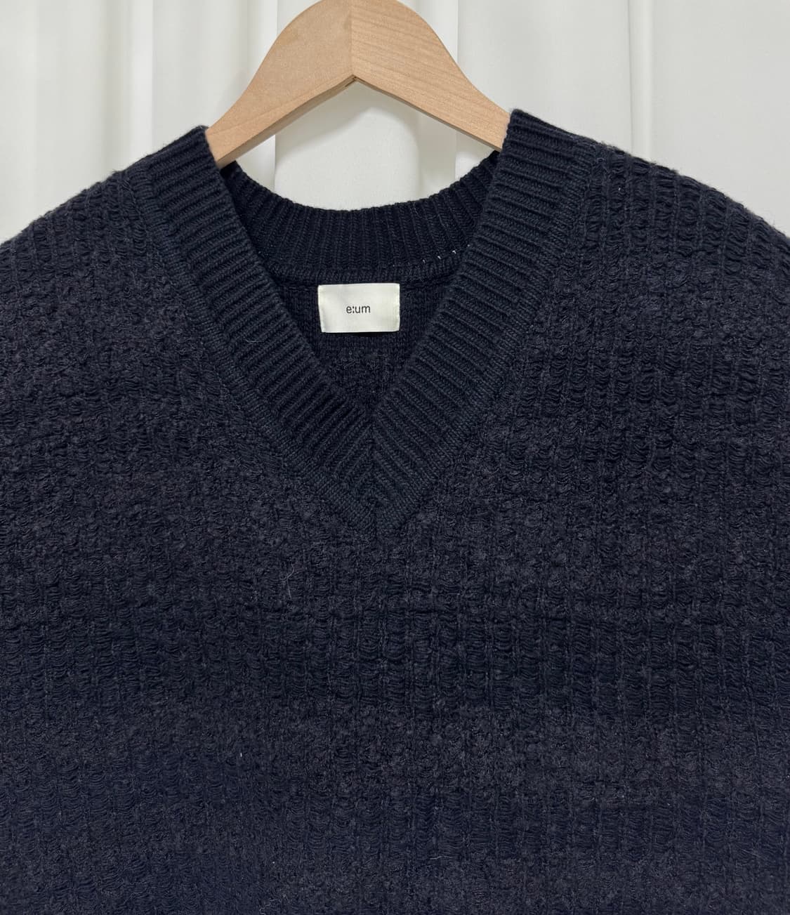 [새상품] e:um 니트베스트 상품이미지2