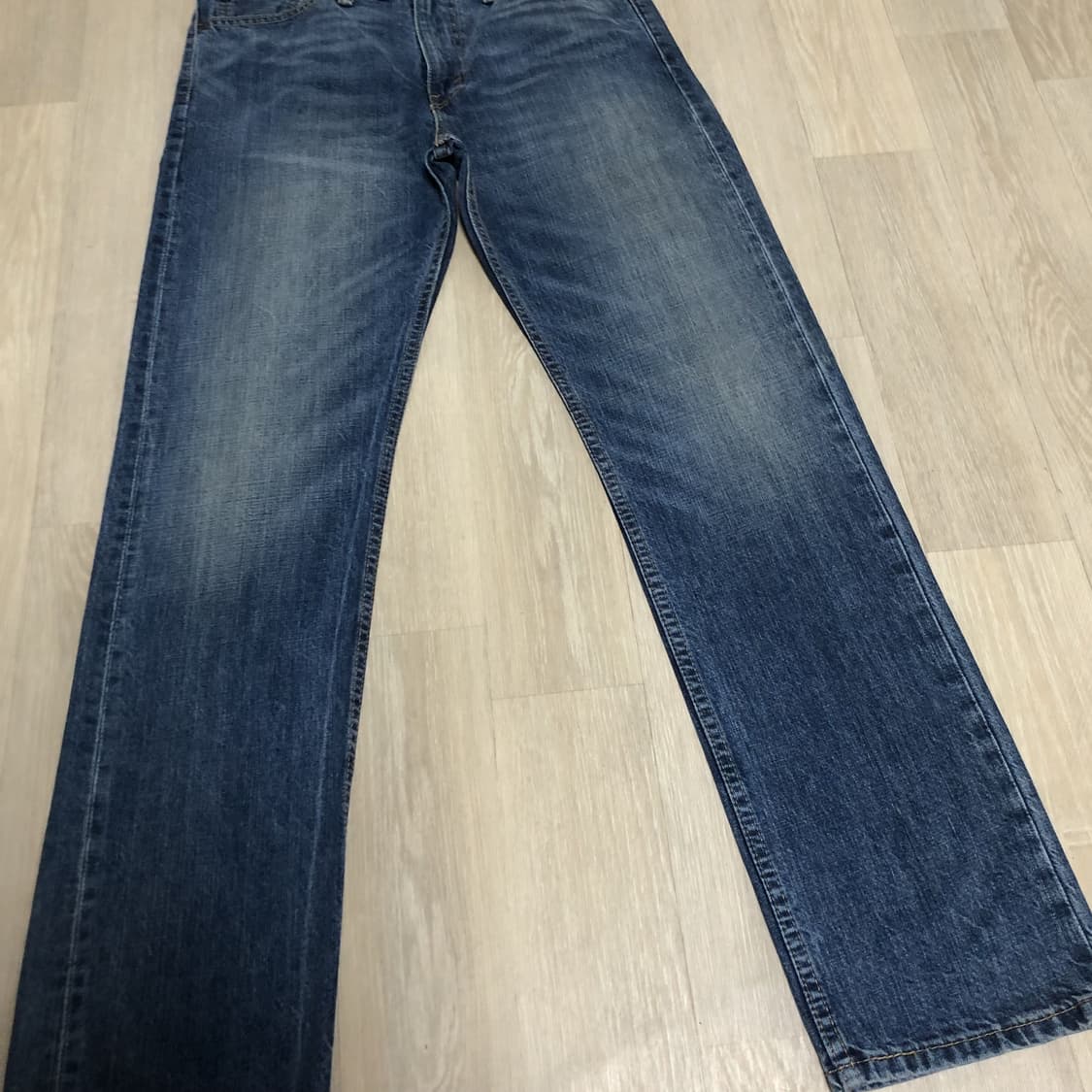 (32) 리바이스 Levi's 513 슬림 스트레이트핏 데님 워시드 데님 상품이미지4