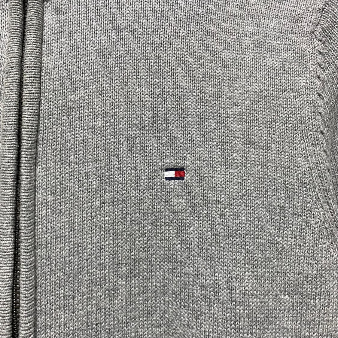 타미힐피거 로고 니트 집업 상품이미지4