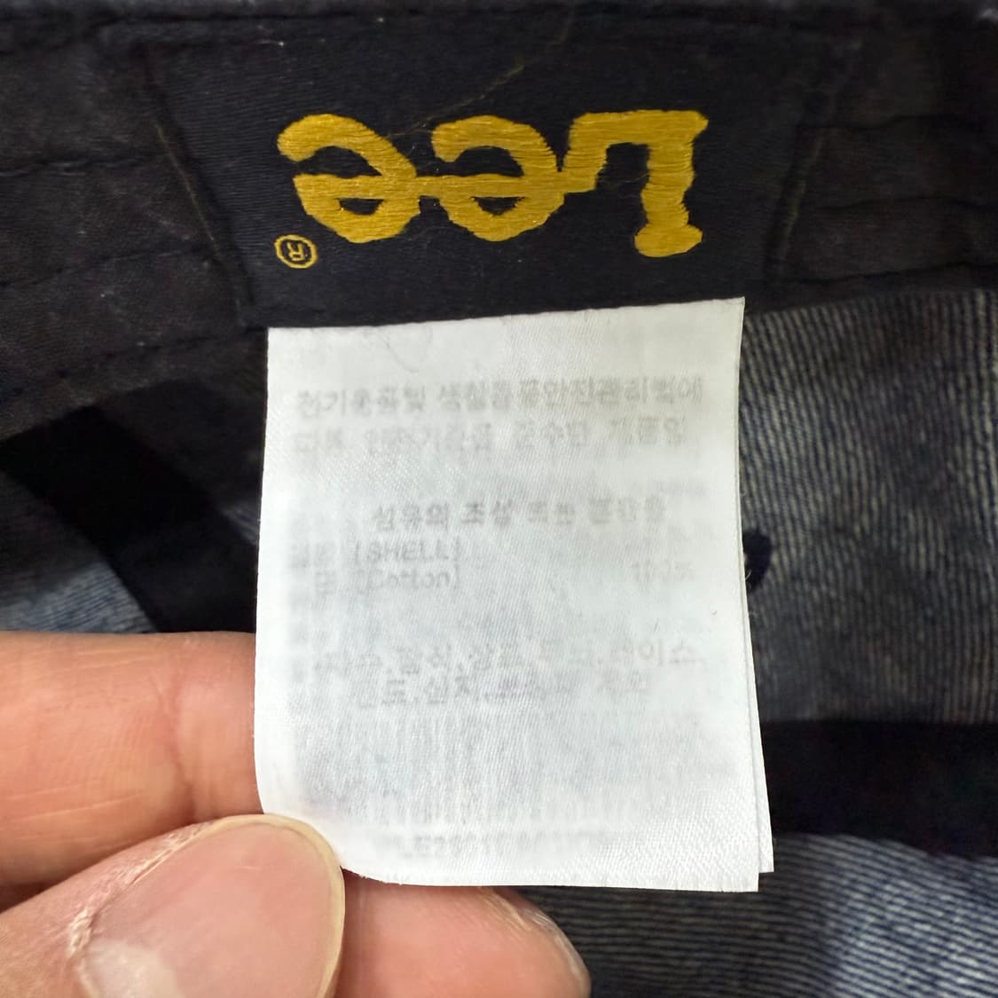 [F] LEE 데님 볼캡 0114T2 상품이미지4