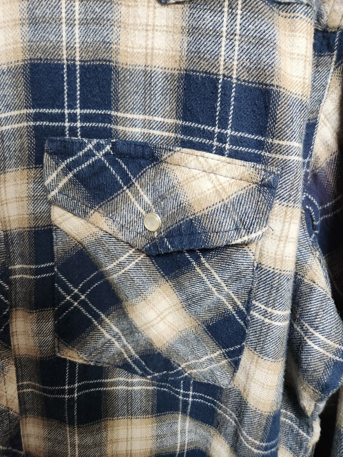 랭글러Wrangler 웨스턴 플란넬 셔츠 L - S75 상품이미지5