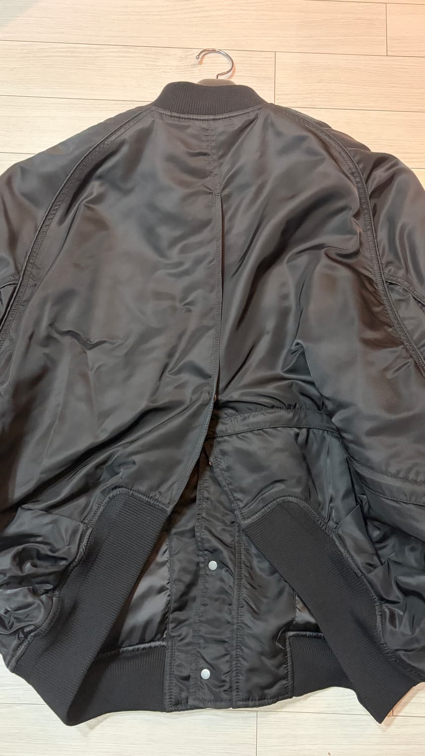 SONGZIO 송지오 블랙 MA-1 항공점퍼 상품이미지3