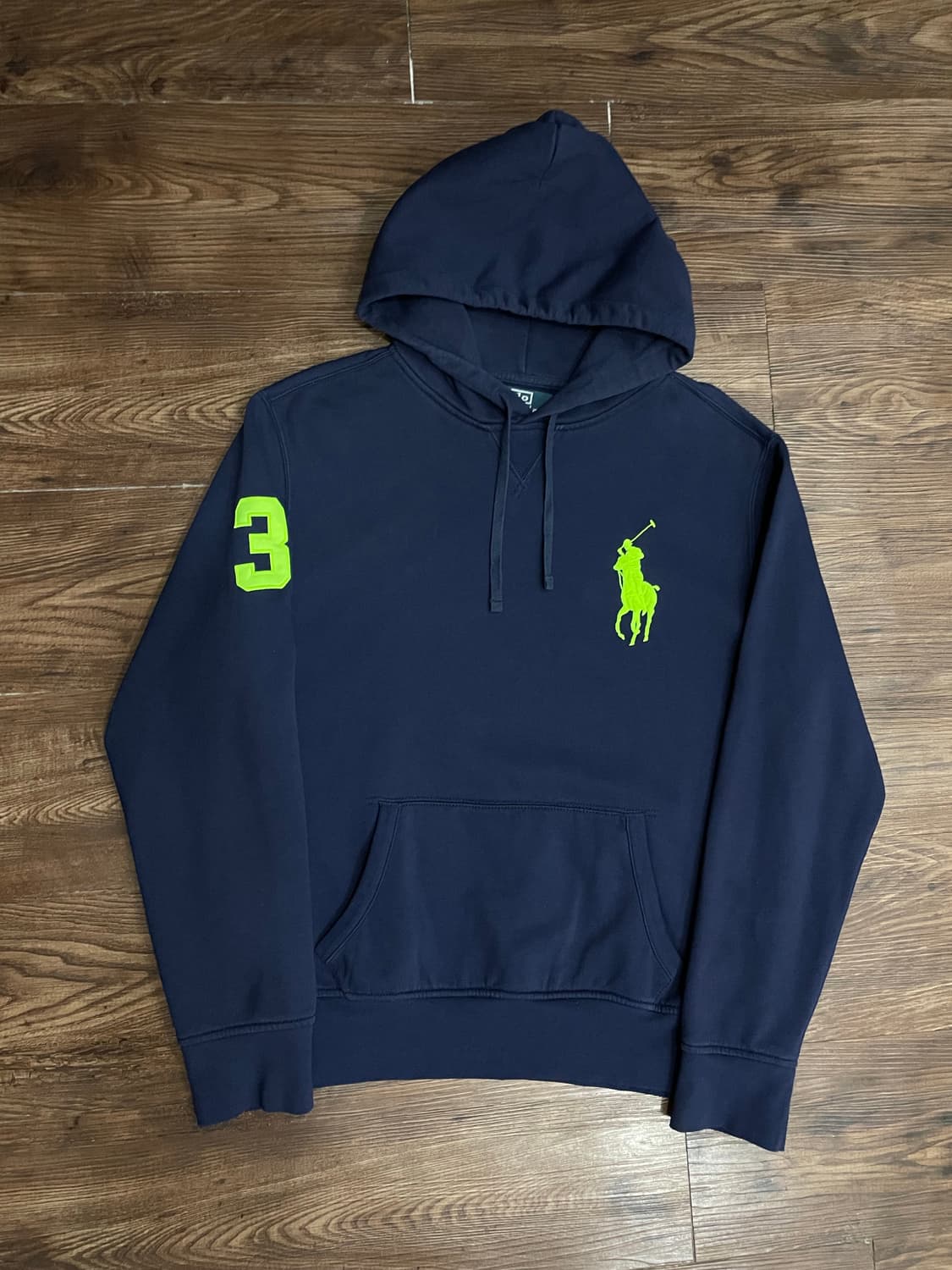 폴로 랄프로렌 빅포니 후드티 네이비 상품이미지3