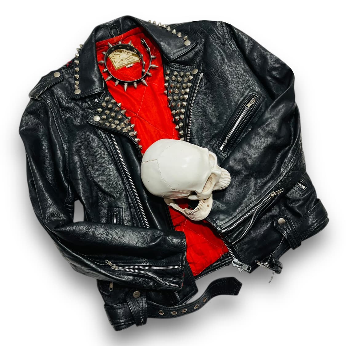 FAIR 90s American Leather Rider Jacket ! 상품이미지1