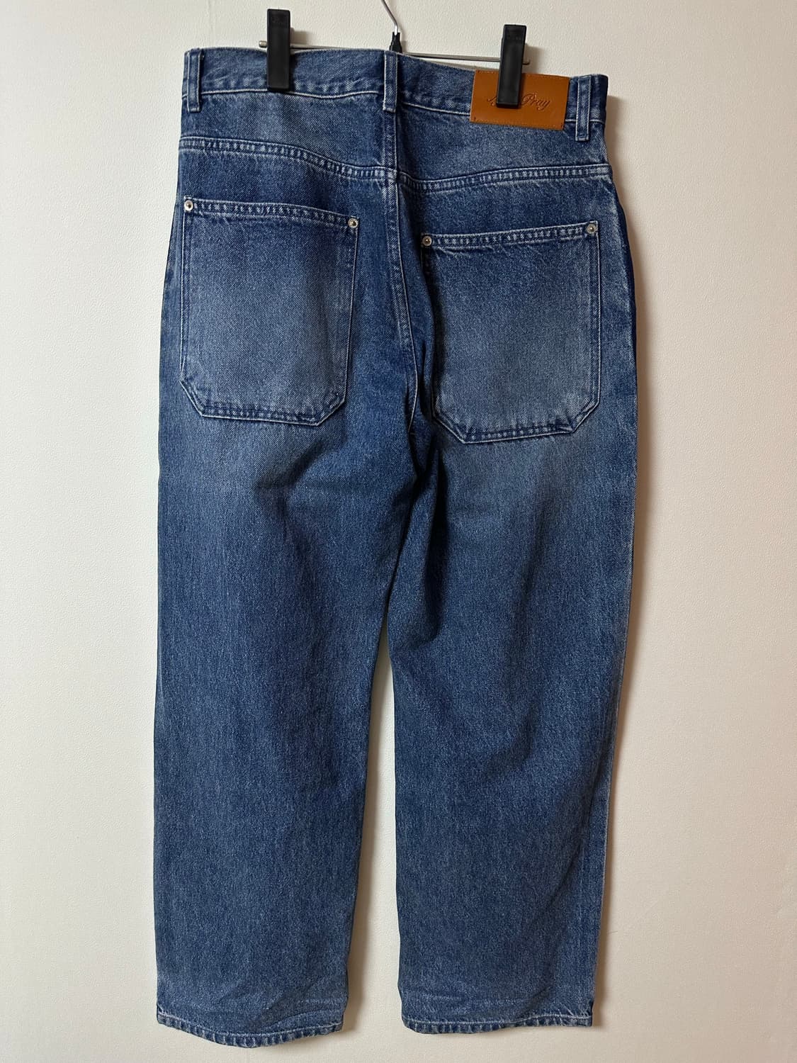 [M] 애프터프레이 트랙 데님 팬츠 상품이미지2