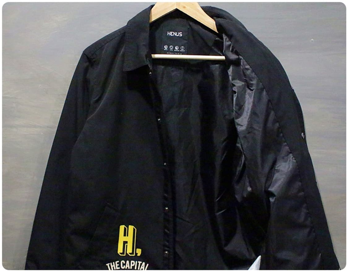 헨어스 에드윈 프린팅 코치 자켓 95 상품이미지6