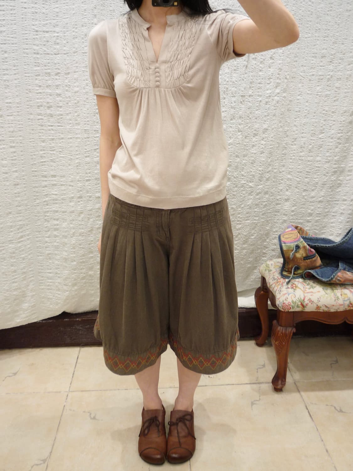 soft sand shirring top 상품이미지3