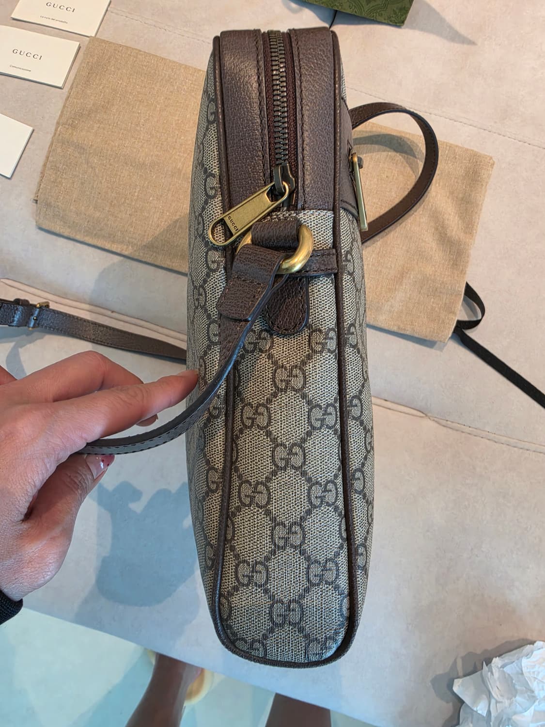 구찌 오피디아 GG 메신저 크로스백 미디움 상품이미지4