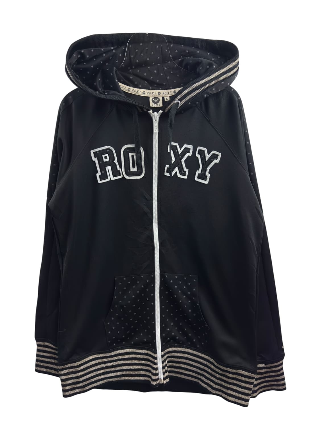 JPN Y2K ROXY 스타도트 후드집업814 상품이미지1