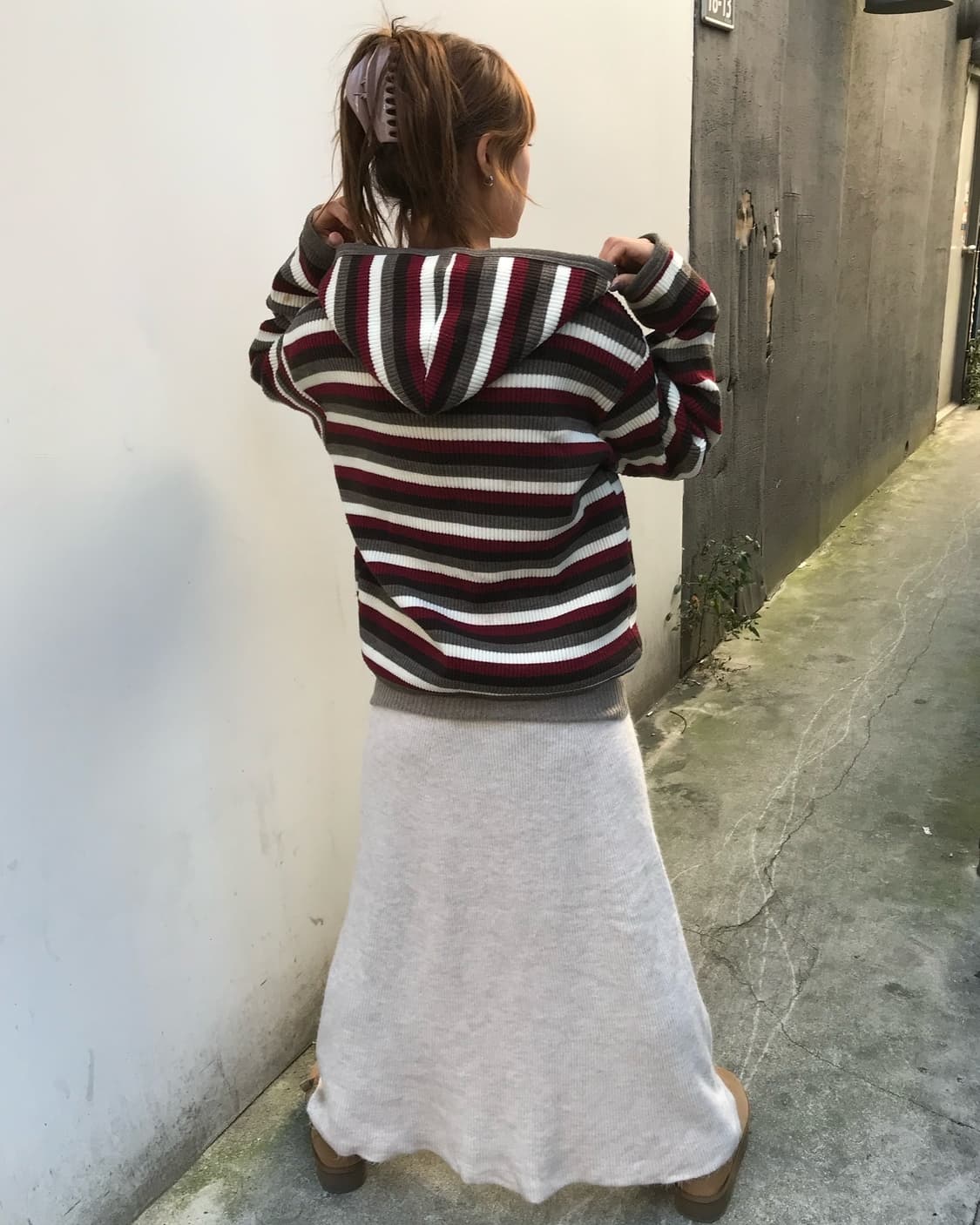 🧶복슬이 후드집업 코디🧶 상품이미지3