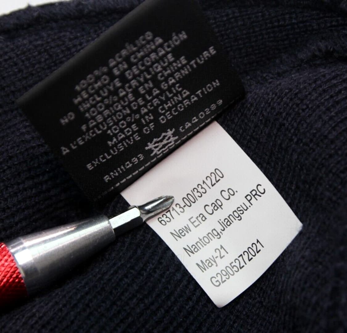 스투시 176 스프링 스트릿 자수 비니 네이비 상품이미지8