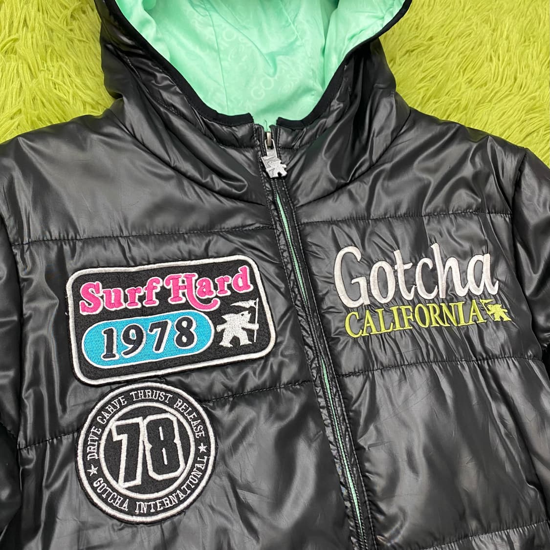 GOTCHA 후드 푸퍼 자켓 상품이미지4