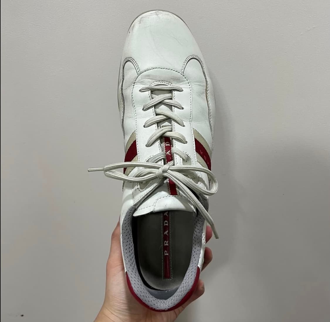 프라다 아메리카 컵 스니커즈  9.5 size 상품이미지4