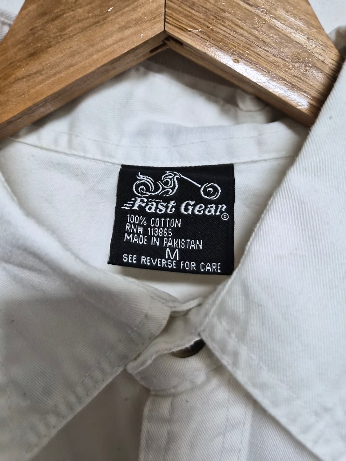 아메리칸빈티지USA 바이커 셔츠 M S-415 상품이미지4