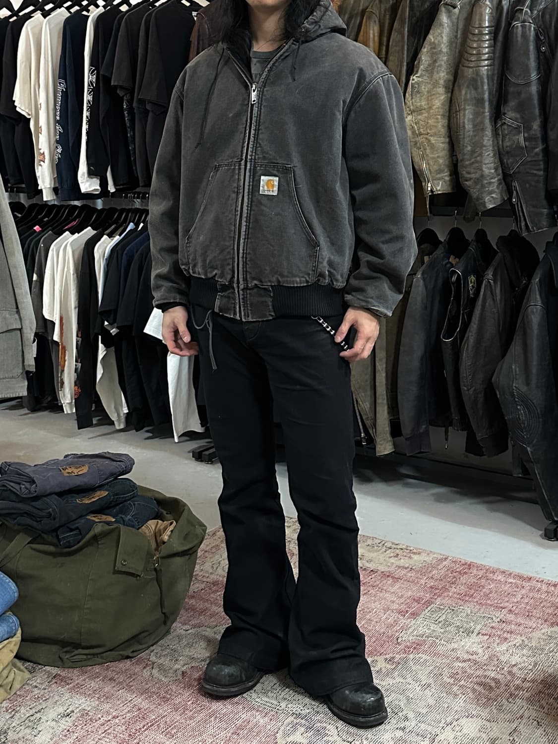 90's USA 칼하트 JQ1005 액티브 자켓 칼하트 J68 J130 상품이미지2