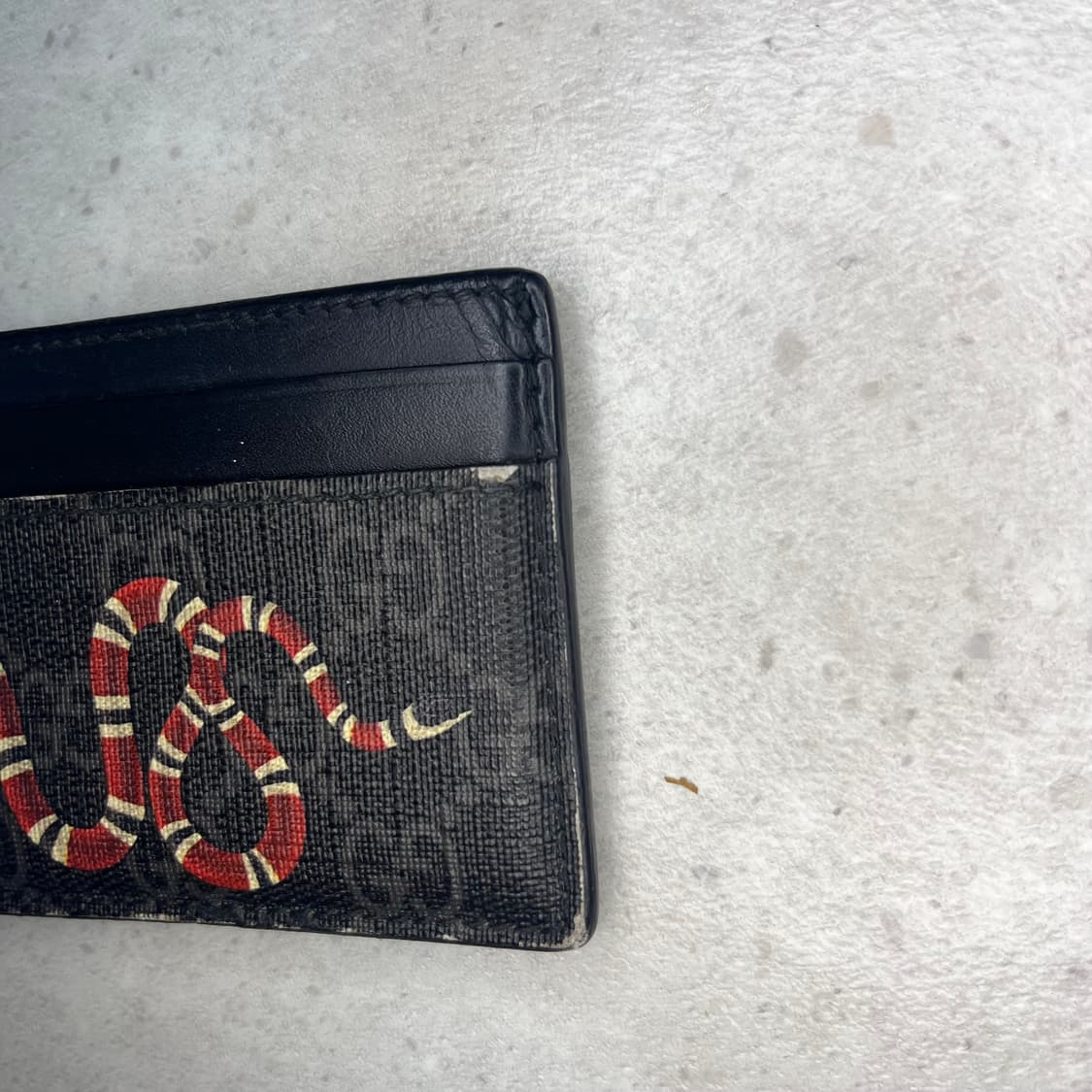 [정품] (풀구성) 구찌 GG 수프림 킹스네이크 카드지갑 상품이미지5