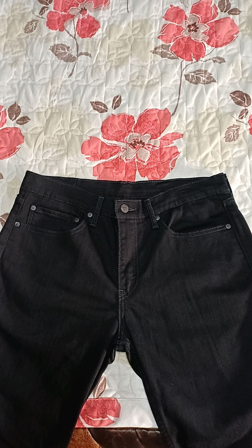 리바이스 511 스판블랙진 실측33인치 기장95 상품이미지5