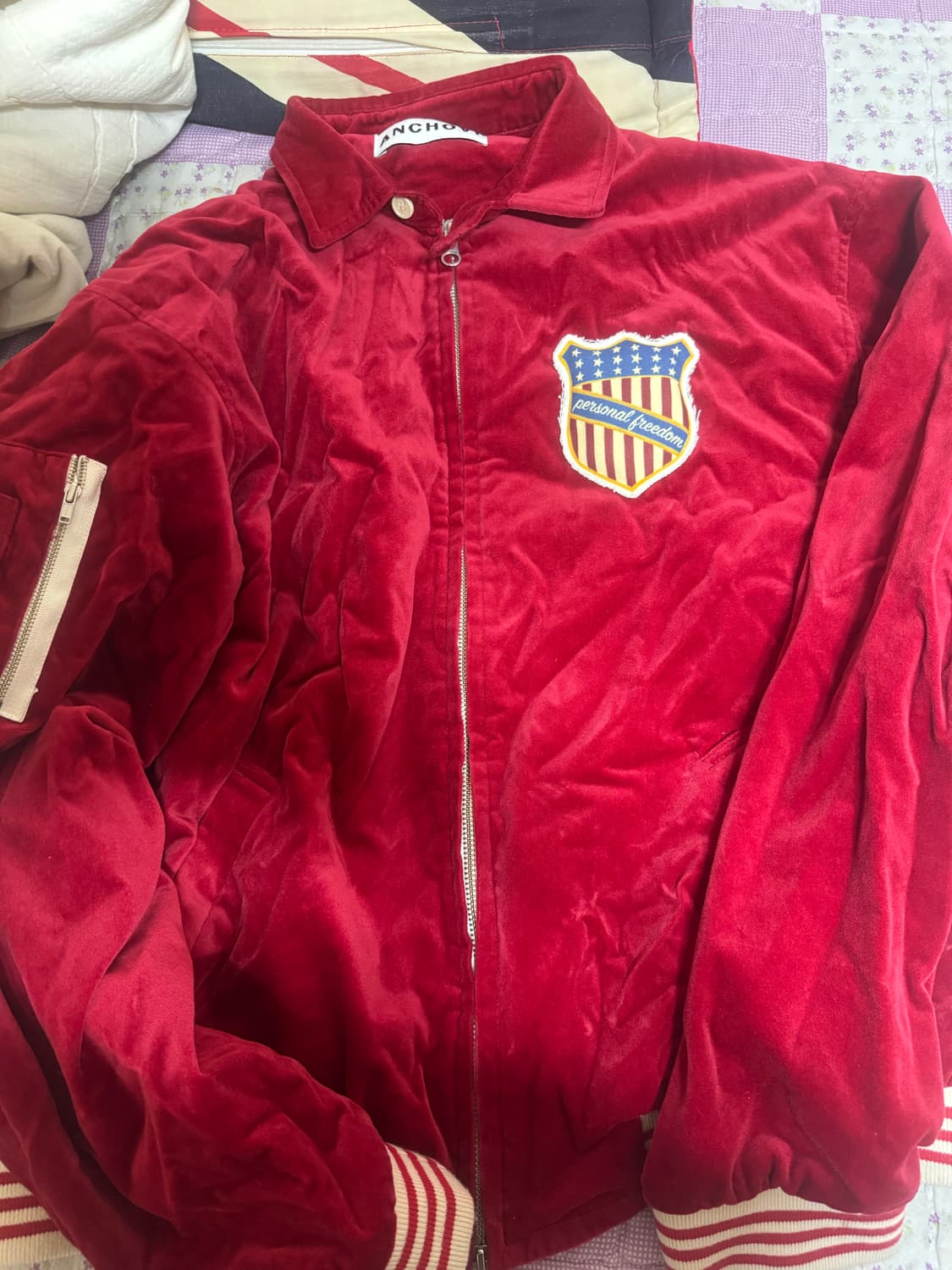 앤초비 앤쵸비 anchovi 수베니어 자켓 L 상품이미지1