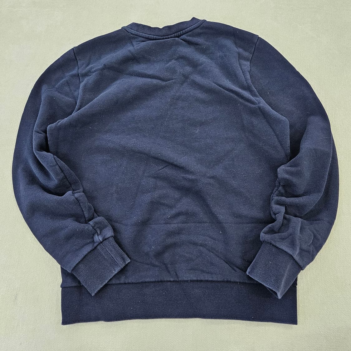 [4] 라코스테 빅로고 네이비 맨투맨 0115YH1 상품이미지4