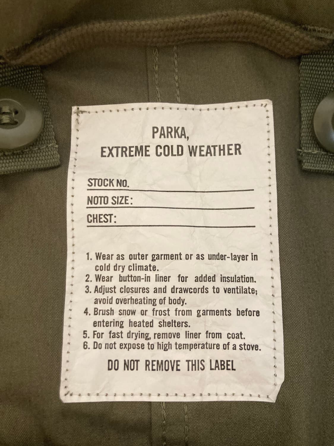 프릭스스토어 m65 피쉬테일 파카 L (내피 포함) 상품이미지6