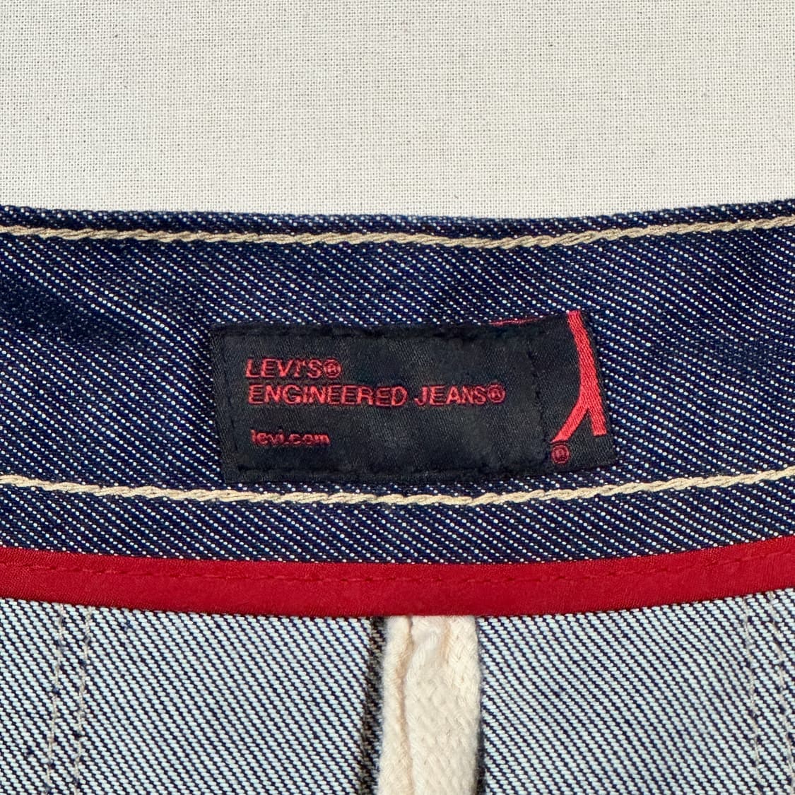 27inch) 리바이스 엔지니어드진스 청 데님 미디 스커트 치마 상품이미지6