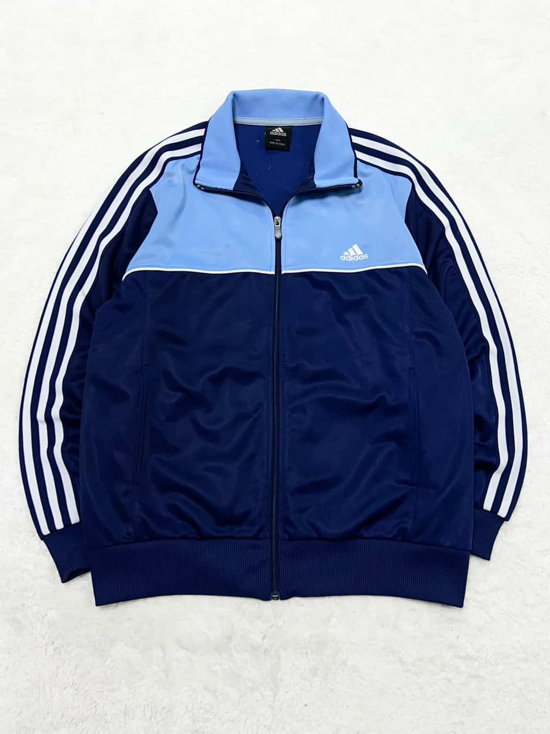 아디다스 빅로고 소라배색 져지 상품이미지6