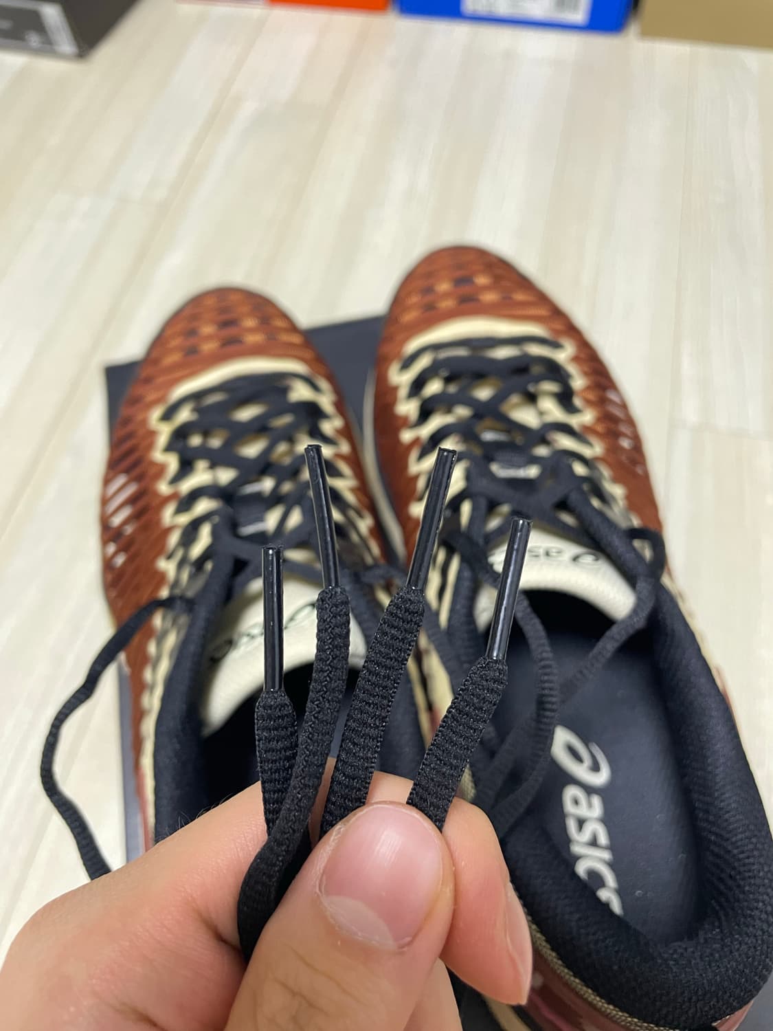 270) 아식스 키코 젤델바 카라멜 상품이미지5