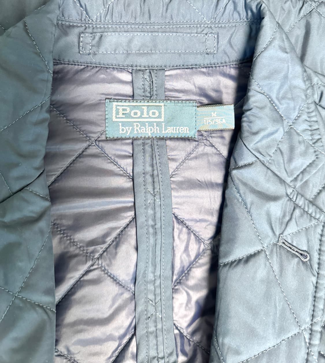 POLO RALPH LAUREN 폴로 네이비 퀼팅 블레이져 자켓 M 상품이미지5