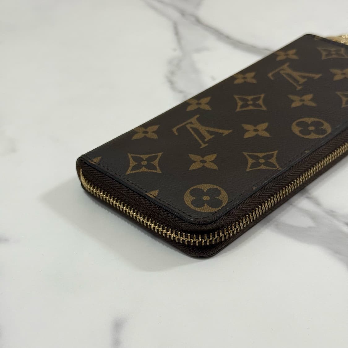 루이비통 클레망스 모노그램 월렛 여성 지퍼 장지갑 로즈 발레린 핑크 상품이미지4