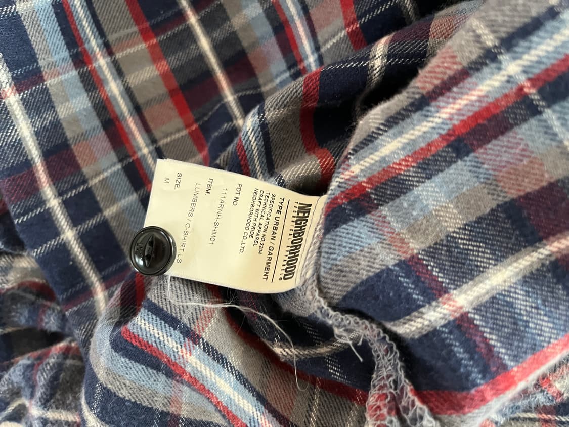 네이버후드 11fw 럼버 셔츠 상품이미지4