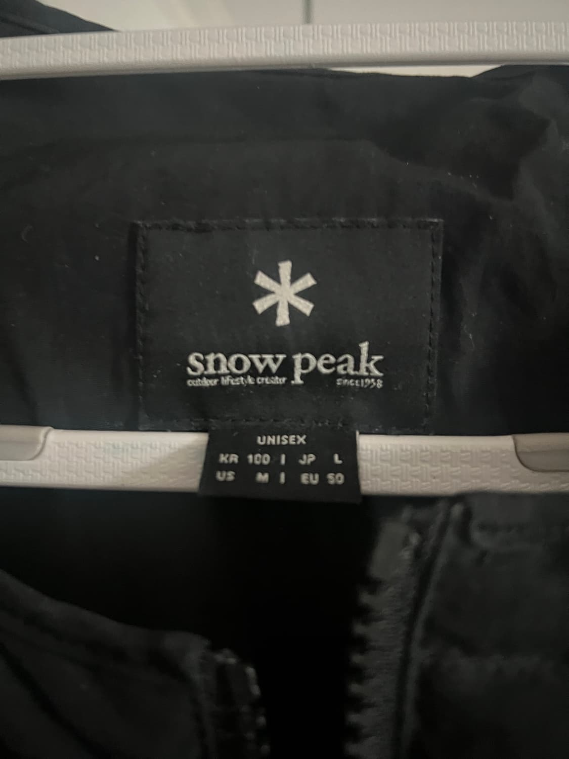 스노우피크 블랙 패딩 자켓 상품이미지4