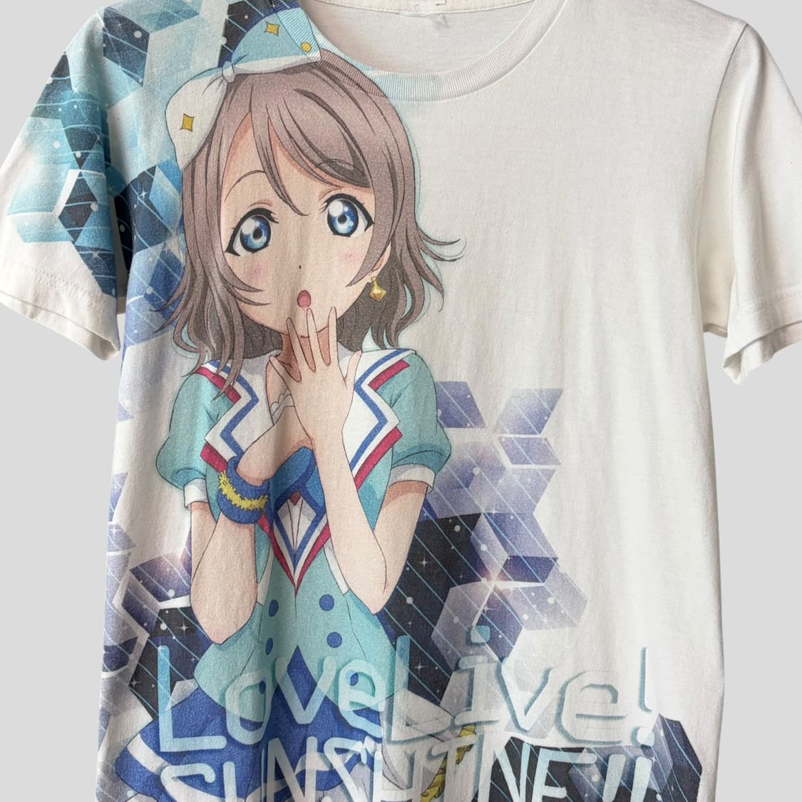(S)LOVE LIVE 러브라이브 와타나베 요우 반팔티셔츠 상품이미지2